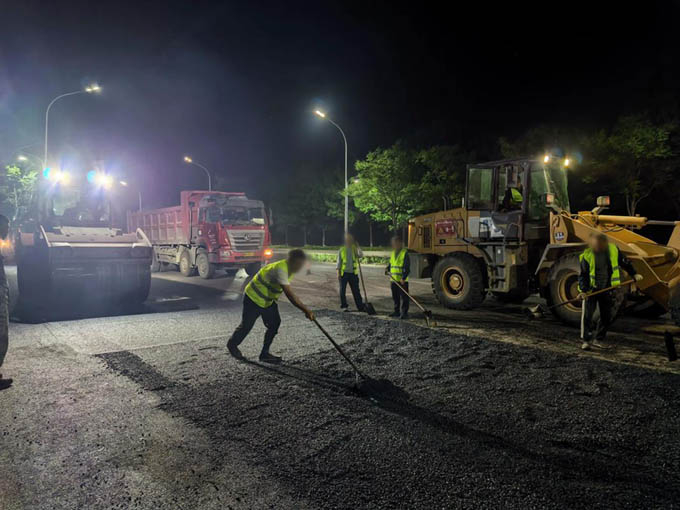 哈尔滨厂区沥青混凝土路面 - 工厂物流园区道路
